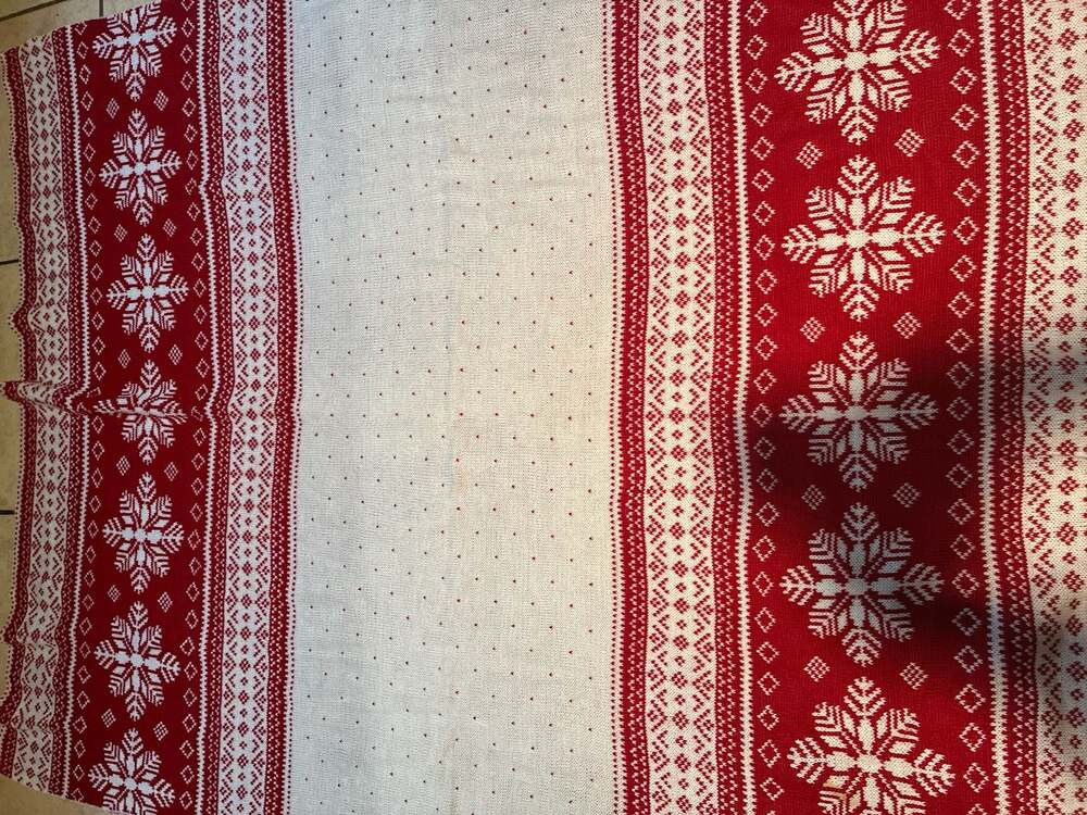 Crazy For The Holidays Fairisle throw blamket